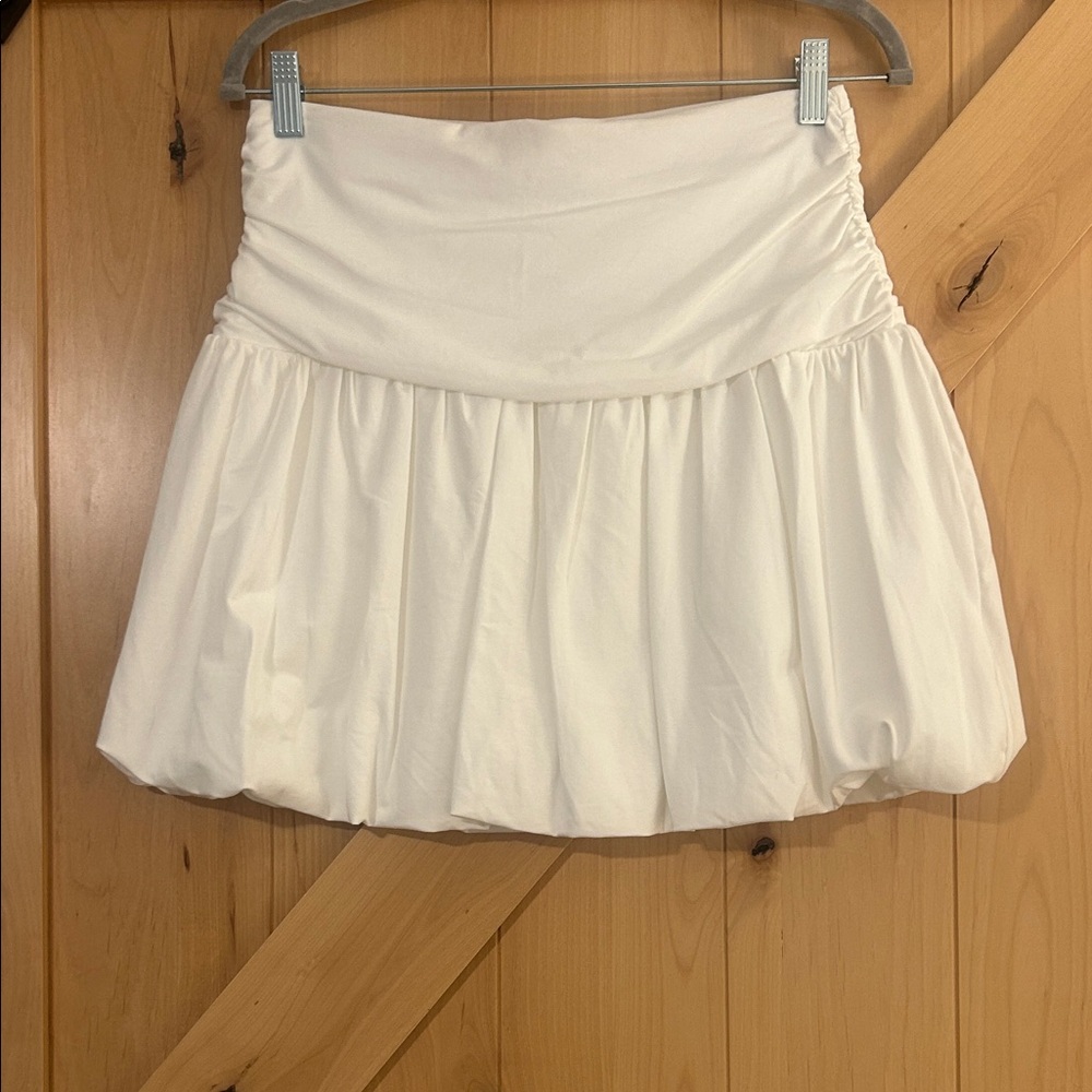 LOFT White Mini Skirt- NWT
